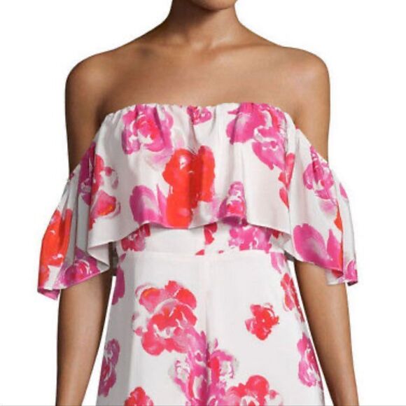 Amanda Uprichard Off the Shoulder Dress Small - Picture 2 of 8